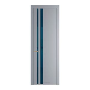 20 PW Смоки Зеркало Blue молдинг Никель матовый