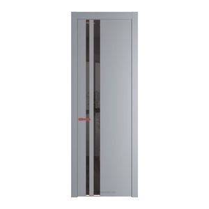20 PW Смоки Зеркало Grey молдинг Красный антрацит