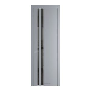 20 PW Смоки Зеркало Grey молдинг Серебро