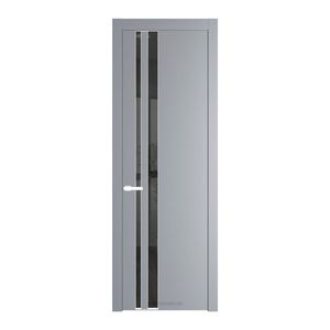 20 PW Смоки Зеркало Grey молдинг Вайт