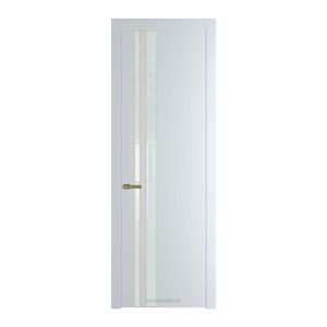 20 PW Вайт Lacobel Белый лак молдинг Золото