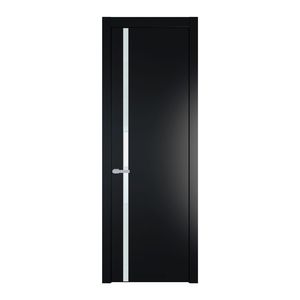 21 PW Блэк Lacobel Белый лак молдинг Серебро