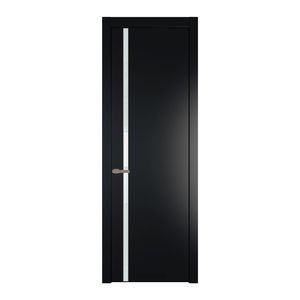 21 PW Блэк Lacobel Белый лак молдинг Шампань