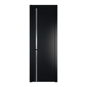 21 PW Блэк Lacobel Серебряный лак молдинг Черный матовый