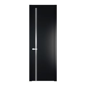 21 PW Блэк Lacobel Серебряный лак молдинг Вайт