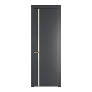 21 PW Графит Lacobel Белый лак молдинг Золото