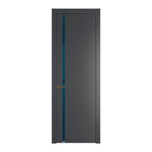 21 PW Графит Зеркало Blue молдинг Деорэ