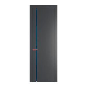 21 PW Графит Зеркало Blue молдинг Красный антрацит