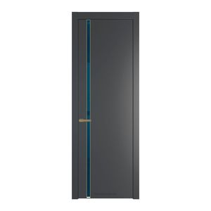 21 PW Графит Зеркало Blue молдинг Золото