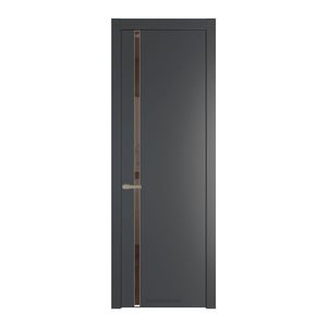 21 PW Графит Зеркало Bronza молдинг Никель матовый