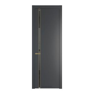 21 PW Графит Зеркало Grey молдинг Золото