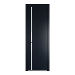 21 PW Нэви Блу Lacobel Белый лак молдинг Черный матовый