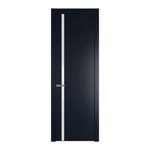 21 PW Нэви Блу Lacobel Белый лак молдинг Золото