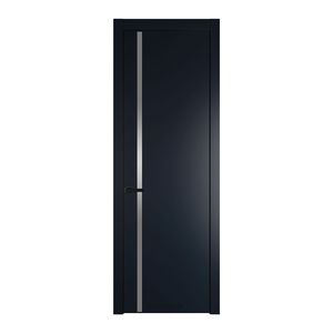 21 PW Нэви Блу Lacobel Серебряный лак молдинг Черный матовый