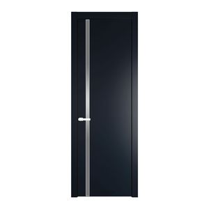 21 PW Нэви Блу Lacobel Серебряный лак молдинг Вайт