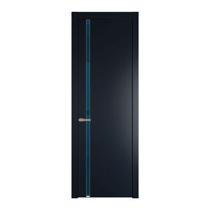 21 PW Нэви Блу Зеркало Blue молдинг Никель матовый