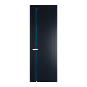 21 PW Нэви Блу Зеркало Blue молдинг Вайт