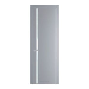 21 PW Смоки Lacobel Белый лак молдинг Серебро