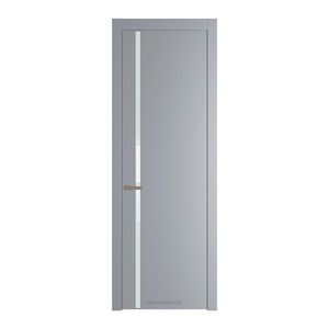 21 PW Смоки Lacobel Белый лак молдинг Шампань