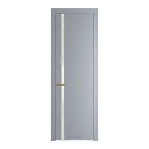 21 PW Смоки Lacobel Белый лак молдинг Золото