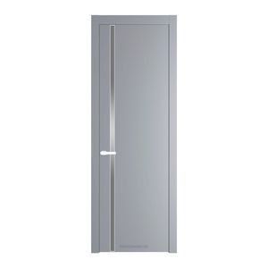 21 PW Смоки Lacobel Серебряный лак молдинг Вайт