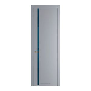 21 PW Смоки Зеркало Blue молдинг Никель матовый