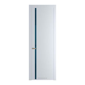 21 PW Вайт Зеркало Blue молдинг Никель матовый